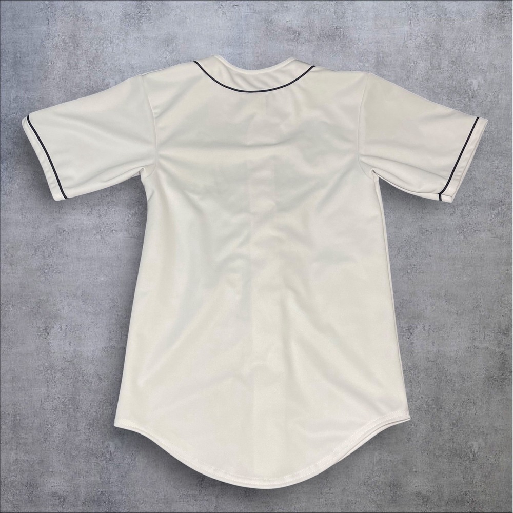 NY Yankees Jersey Mens Size 34-36 Gray Made In USA Baseball New York - Picture 3 of 3